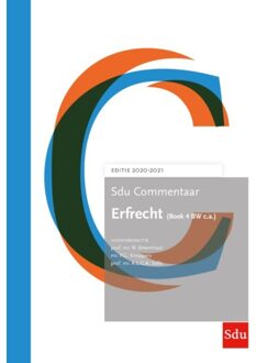 SDU Commentaar  -   Sdu Commentaar Erfrecht (Boek 4 BW c.a.) 2020-2021