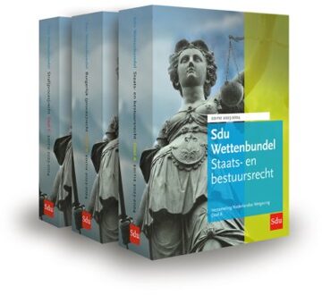 Sdu Wettenbundel 2023-2024 (Set A Drie Delen) - Educatieve Wettenverzameling