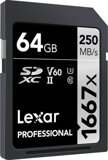 SDXC Professional UHS-II 1667x 64GB