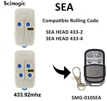 SEA HEAD 433-2 433-4 Garagedeur Afstandsbediening 433.92Mhz Gate Opener