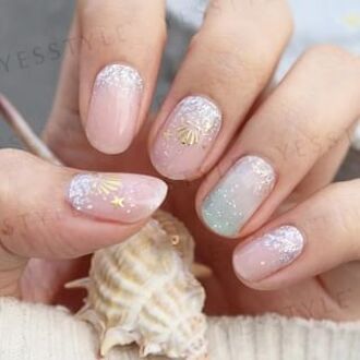 Sea Of Dreams Nail Art Sticker 24 pcs