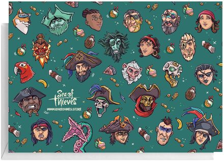 Sea Of Thieves Arrr Greetings Greetings Card - Giant Card