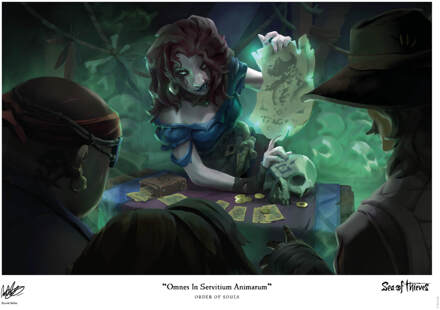 Sea of Thieves Limited Edition Kunstdruk - Orde van de zielen