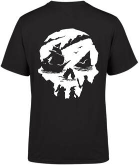 Sea of Thieves Reapers Mark Compass T-Shirt - Black - XXL Zwart