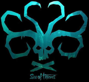 Sea of Thieves Sea Skull T-Shirt - Black - XS Zwart