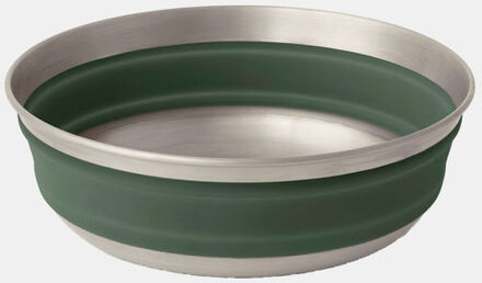 Sea to Summit Detour Stainless Steel Collapsible Bowl - M Servies Groen - One size