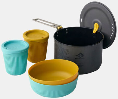 Sea to Summit Frontier Ultralight One Pot Cook Set 2P 5 Piece Grijs - One size