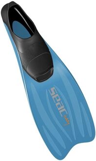 Seac Easyfin Fin Met Slipper Gesloten, Blauw, 40/41