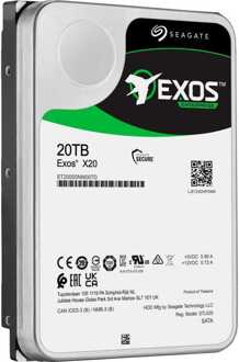 Seagate Exos X20, 20 TB Harde schijf