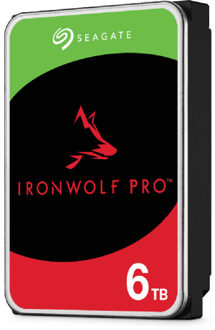 Seagate TECHNOLOGIE - IronWolf Pro - 6TB interne harde schijf - Voor IronWolf Pro NAS