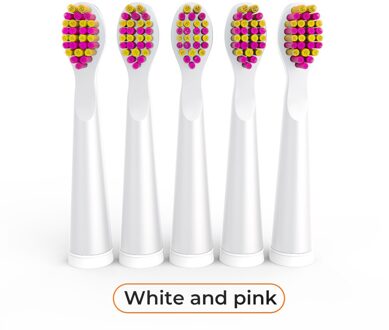 Seago Opzetborstel Voor Lansung SG-610 SG-908 SG-917 Tandenborstel Elektrische Vervanging Tandenborstel Hoofd roze