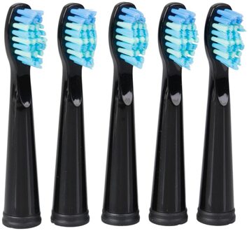 Seago Opzetborstel Voor Lansung SG-610 SG-908 SG-917 Tandenborstel Elektrische Vervanging Tandenborstel Hoofd zwart