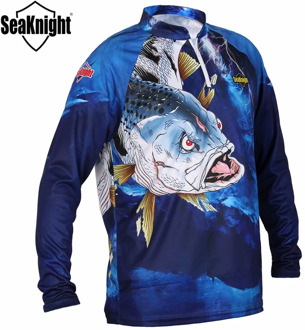 SeaKnight Fishing Clothing SK004 Long Sleeve L XL XXL XXXL XXXXL Summer Quick-Drying Breathable Anti-UV Sun Protection T Shirt