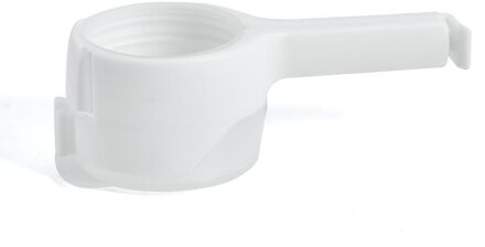 Seal Giet Voedsel Opbergtas Clip Snack/Voedsel Afdichting Clip Effect Klem Met Grote Ontlading Nozzle Voor Opslag Voedsel keuken Gereedschap wit