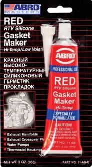 Sealant pads silicone Abro Masters (red) 85g 11-ab-ch-re-s