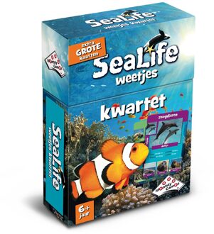 Sealife Weetjes - Kwartet - Kaartspel