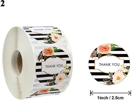 Sealing Stickers 500 Stuks Dank U Liefde Dagboek Scrapbooking Stickers Festival Verjaardagsfeestje Decoraties Labels 2