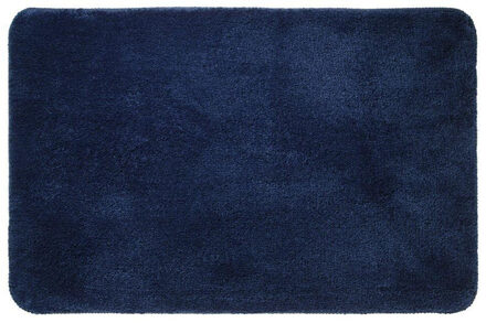 Sealskin Angora Badmat 90 x 60 cm - Donkerblauw