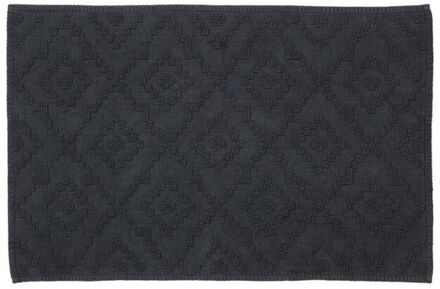 Sealskin Aztec Badmat - 60 x 90 cm - Donkergrijs