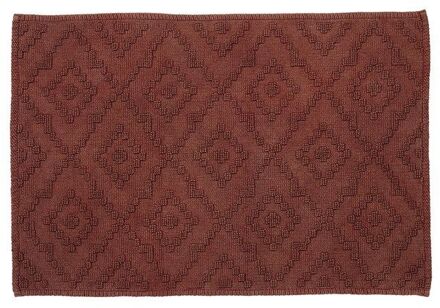 Sealskin Aztec Badmat - 60 x 90 cm - Donkerroze