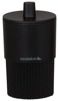 Sealskin Badkameropberger Brave - Opbergbox - Met Deksel - Zwart - 7,5x13,4x7,5cm