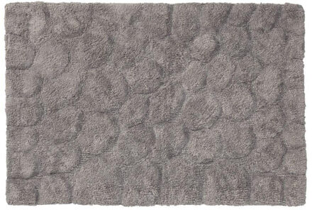 Sealskin badmat Pebbles - Katoen - 60 x 90 cm - Grijs