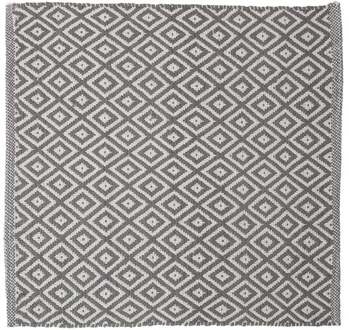 Sealskin Badmat Trellis 60x60 cm Katoen Grijs