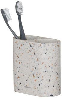 Sealskin Blend Tandenborstelhouder Dubbel Vrijstaand Terrazzo