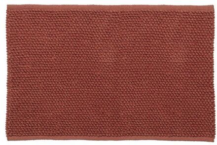 Sealskin Delhi Badmat - 60 x 90 cm - Terracotta Rood