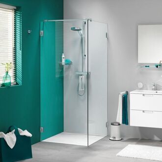 Sealskin Douchecabine Sealskin Get Wet I Am Vierkant 90x90x200cm RVS Helder Glas Antikalk