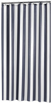 Sealskin douchegordijn Linje 180 cm blauw 233011324