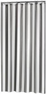 Sealskin douchegordijn Linje 180 cm grijs 233011314 Multikleur