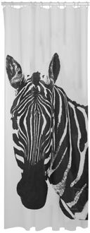 Sealskin Douchegordijn Sealskin Zebra 180x200 cm PEVA Zwart / Wit