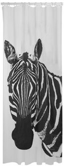 Sealskin Douchegordijn Zebra 180x200 cm PEVA Zwart / Wit