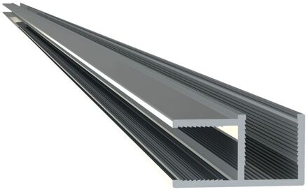 Sealskin Hoekprofiel Mix&match 150cm - Chroom - Voor 8 Mm Dik Glas