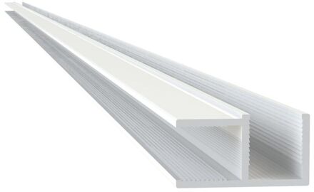 Sealskin Hoekprofiel Mix&match 150cm - Wit - Voor 8 Mm Dik Glas