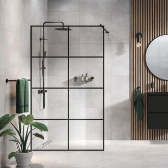 Sealskin Inloopdouche Mix & Match 118 X 200cm - Zonder Profiel - 8 Mm Helder Glas