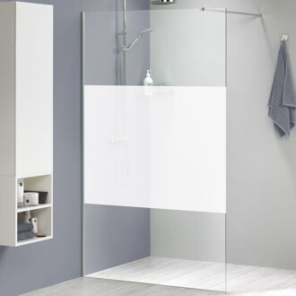 Sealskin Inloopdouche Mix&match 118x200cm - Geborsteld Rvs Profiel - 8 Mm Helder Glas