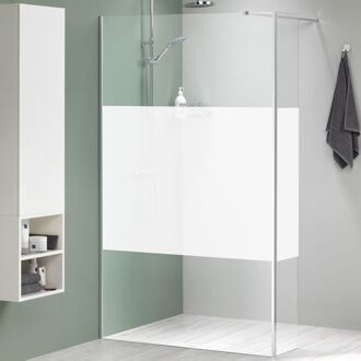 Sealskin Inloopdouche Mix&match 138x200cm - Geborsteld Rvs Profiel - 8 Mm Helder Glas