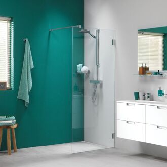 Sealskin Inloopdouche Sealskin Get Wet I Am 120x200cm RVS Helder Glas Antikalk