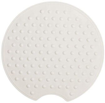 Sealskin Mat anti-slip Rotondo 55 cm wit Multikleur