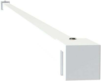 Sealskin Mix&match Stabilisatiesteun Vierkant 100cm Wit Voor 8mm Veiligheidsglas