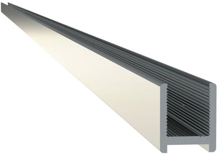 Sealskin Muurprofiel Mix&match 200cm - Chroom - Voor 8 Mm Dik Glas