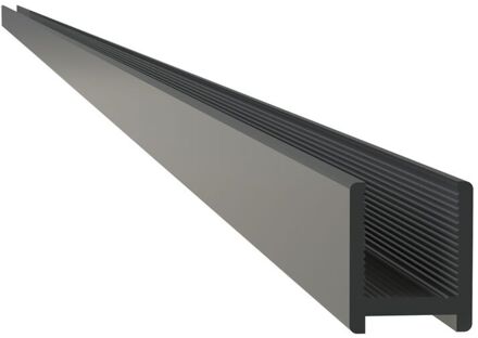 Sealskin Muurprofiel Mix&match 200cm - Zwart - Voor 8 Mm Dik Glas