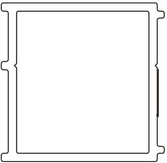 Sealskin Profiel - Seev - Aluminium Zilver - 22,5x195mm 1m