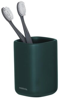 Sealskin Tandenborstelbeker vrijstaand Mind Donkergroen