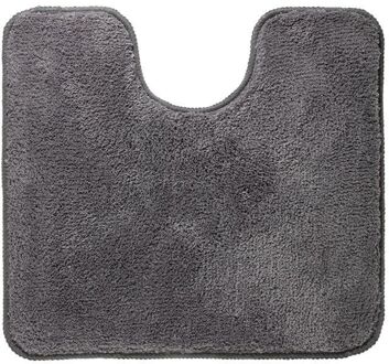 Sealskin toiletmat Angora - Polyester - 55 x 60 cm - Grijs