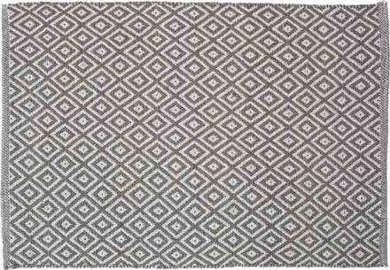 Sealskin Trellis badmat (60x90 cm) Grijs/wit - 000