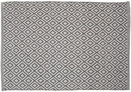 Sealskin Trellis badmat (60x90 cm) Grijs/wit - 000