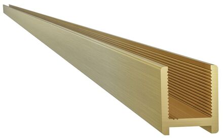 Sealskin Vloerprofiel Mix&match 150cm - Goud Kleurig - Voor 8 Mm Dik Glas